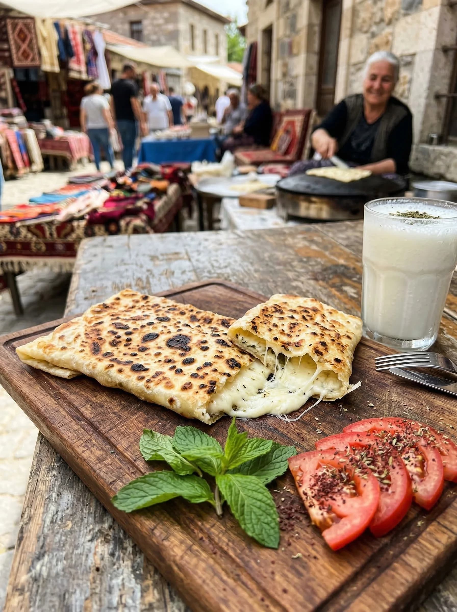 Peynirli Gözleme tarifi