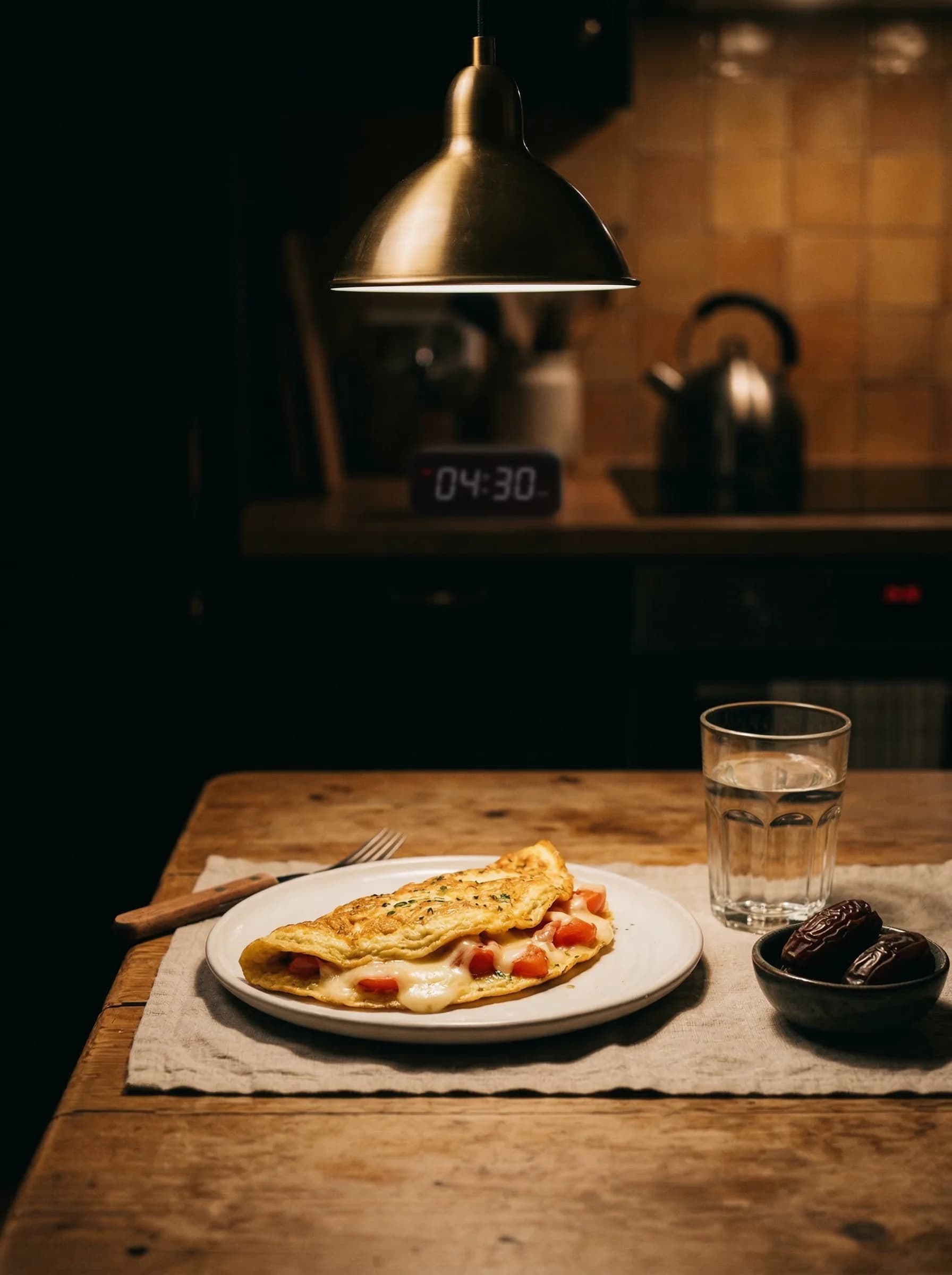 Sahur İçin Pratik Omlet tarifi