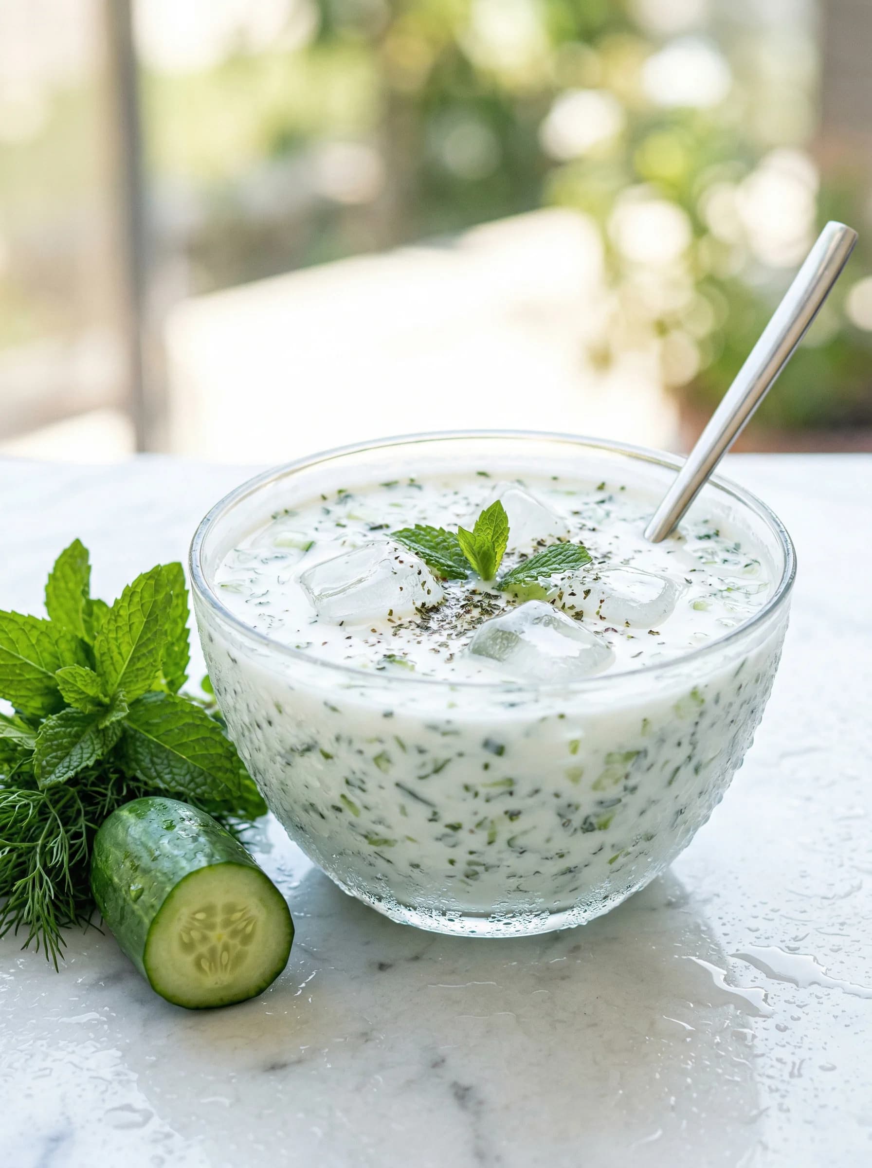 Soğuk Yoğurt Çorbası tarifi nasıl yapılır