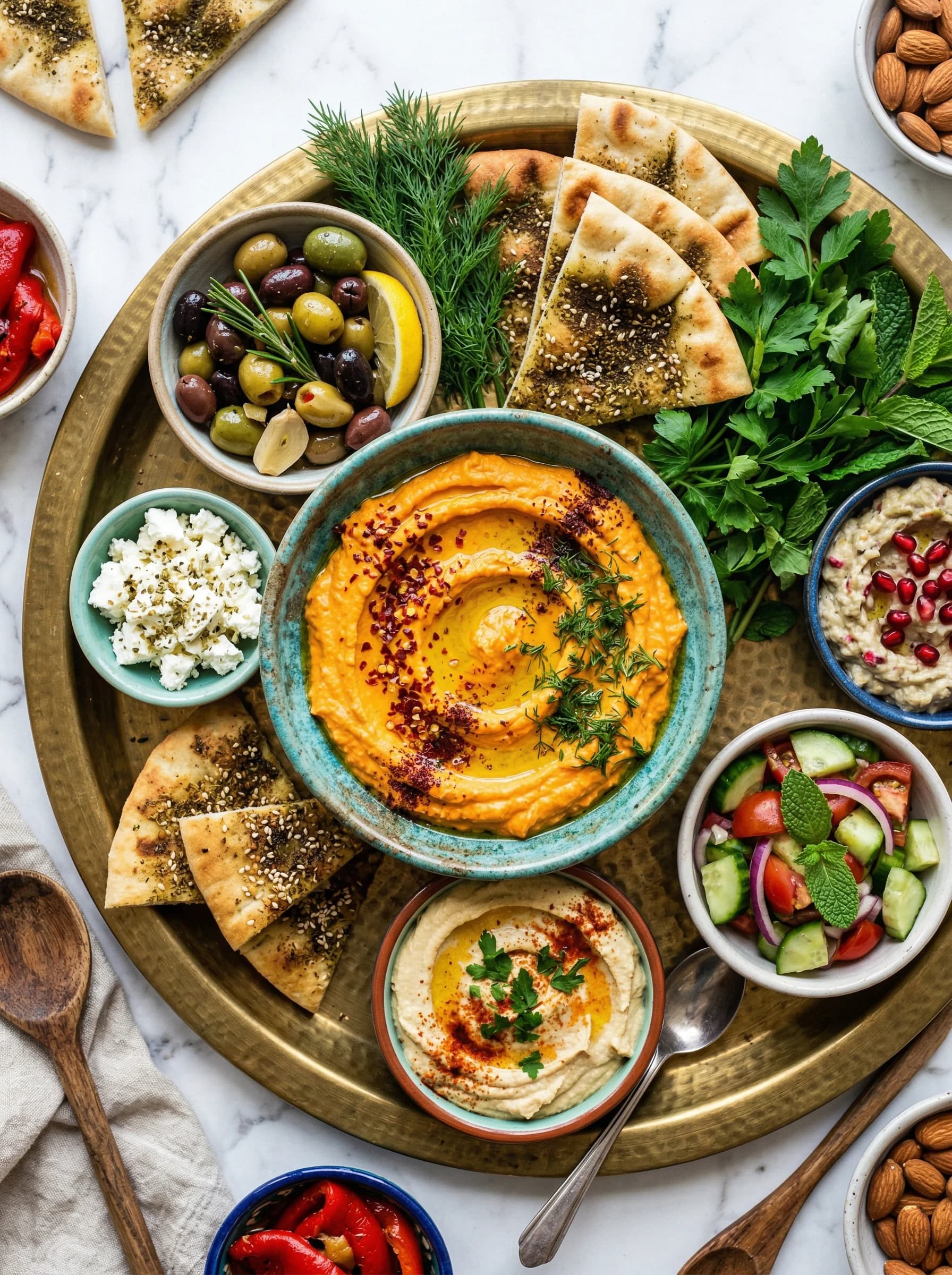 Carrot Tarator Dip recipe
